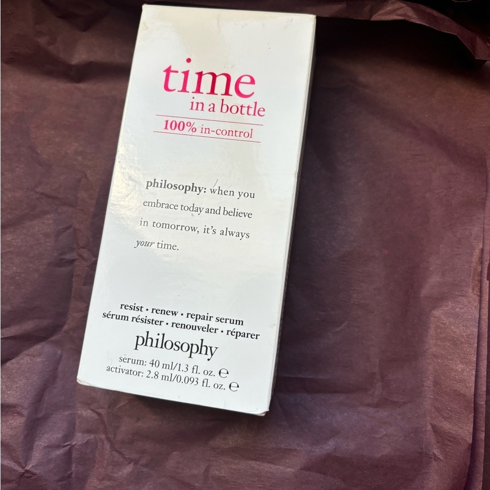 Authentic Philosophy “Time in a Bottle 100% in-control brand new! - Picture 2 of 7